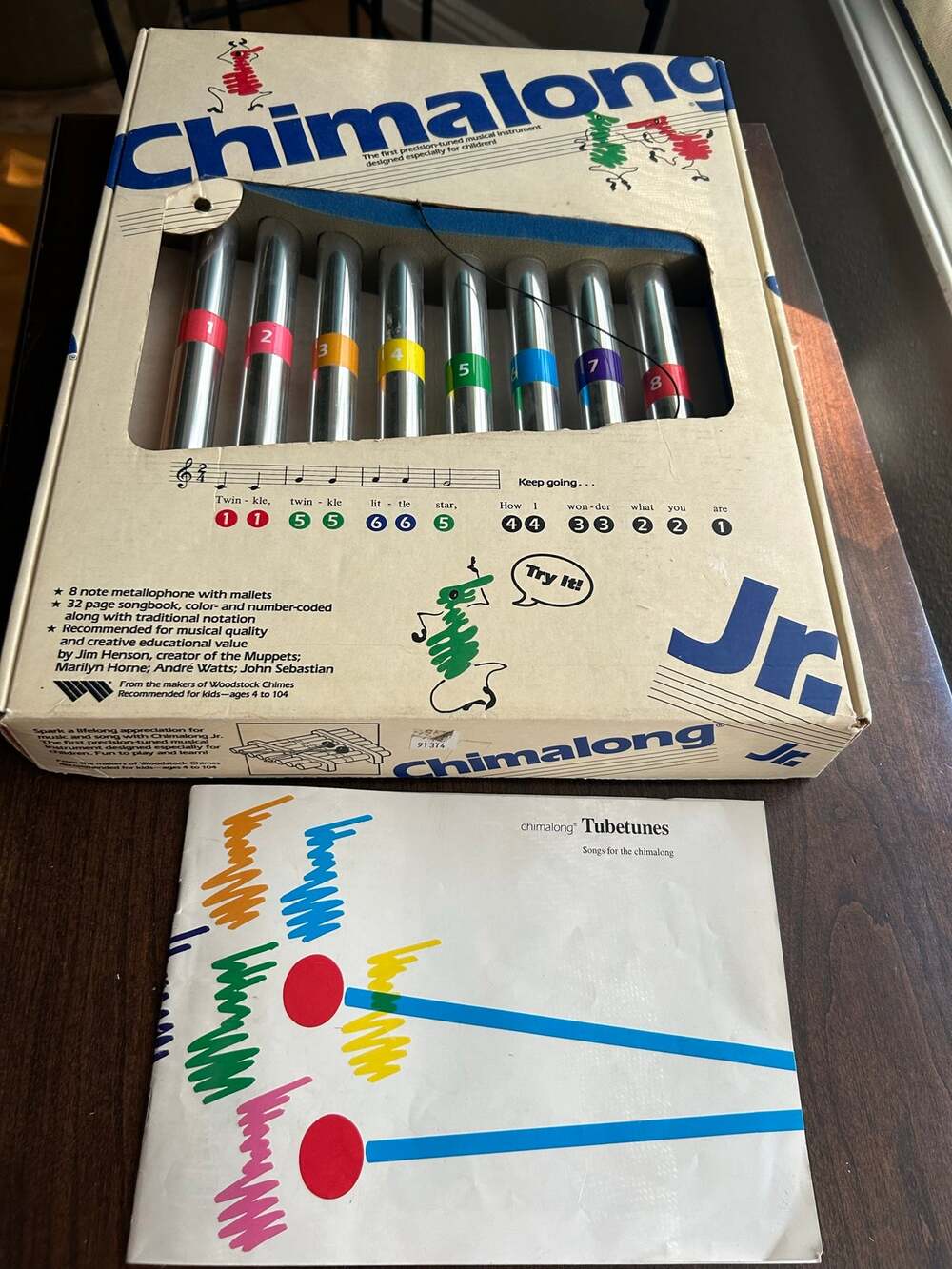 Woodstock Chimalong Jr. metal tube musical instrument and xylophone
